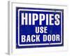 Hippies Back Door-Retroplanet-Framed Giclee Print