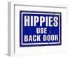 Hippies Back Door-Retroplanet-Framed Giclee Print