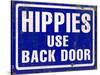 Hippies Back Door-Retroplanet-Stretched Canvas