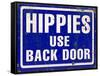 Hippies Back Door-Retroplanet-Framed Stretched Canvas