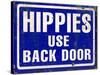 Hippies Back Door-Retroplanet-Stretched Canvas