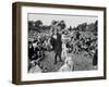 Hippies Dancing to Folk Music During Anti-War Demonstration-Ralph Crane-Framed Photographic Print