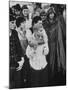 Hippies in Audience at Woodstock Music Festival-Bill Eppridge-Mounted Photographic Print