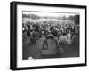 Hippies in Hyde Park-null-Framed Photographic Print