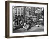 Hippies, Piccadilly 1969-null-Framed Photographic Print