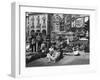 Hippies, Piccadilly 1969-null-Framed Photographic Print