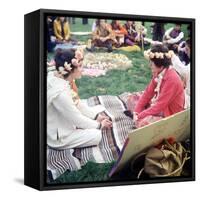 Hippies-null-Framed Stretched Canvas