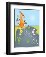 Hippity Hop - Humpty Dumpty-Rob McClurkan-Framed Premium Giclee Print