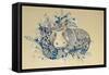 Hippo 3-Oxana Zaiko-Framed Stretched Canvas