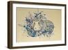 Hippo 3-Oxana Zaiko-Framed Giclee Print