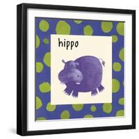 Hippo-null-Framed Giclee Print