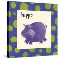 Hippo-null-Stretched Canvas