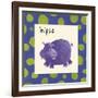 Hippo-null-Framed Giclee Print