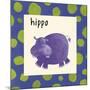 Hippo-null-Mounted Giclee Print