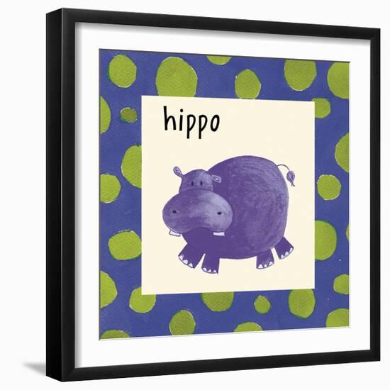 Hippo-null-Framed Premium Giclee Print