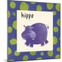 Hippo-null-Mounted Premium Giclee Print