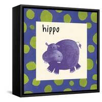 Hippo-null-Framed Stretched Canvas