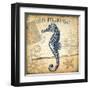 Hippocampe-Bruno Pozzo-Framed Art Print