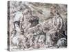 Hippocrate and Démocrite, C1584-1629-Jacques de Gheyn-Stretched Canvas