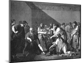 Hippocrates, Artaxerxes-C Laplante-Mounted Art Print