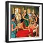 Hippocrates Discouraging the Use of Primitive Medical Techniques-Clive Uptton-Framed Giclee Print