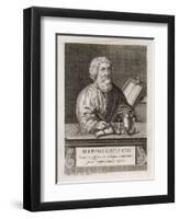 Hippocrates Greek Medical-Franceso Sesone-Framed Art Print