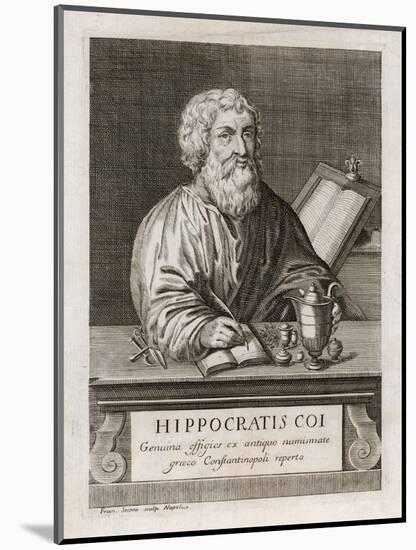 Hippocrates Greek Medical-Franceso Sesone-Mounted Art Print