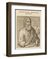 Hippocrates Greek Medical-Andre Thevet-Framed Premium Giclee Print