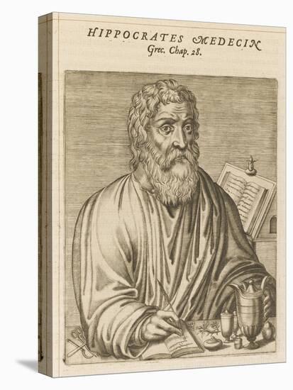 Hippocrates Greek Medical-Andre Thevet-Stretched Canvas