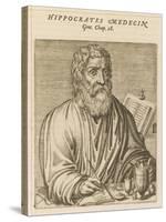 Hippocrates Greek Medical-Andre Thevet-Stretched Canvas