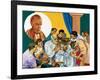 Hippocrates of Cos (Ca. 460-370 BC). Ancient Greek Physician. Founder of the Hippocratic School…-null-Framed Giclee Print