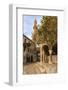 Hippocrates Plane Tree, fountain and mosque, Plateia Platanou, cobblestone square in autumn, Kos To-Eleanor Scriven-Framed Photographic Print