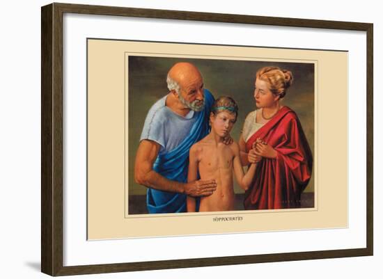 Hippocrates-Robert Thom-Framed Art Print