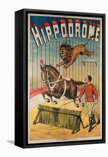 Hippodrome Circus-Charles Levy-Framed Stretched Canvas