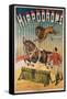 Hippodrome Circus-Charles Levy-Framed Stretched Canvas