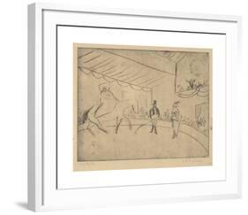 Hippodrome-Ernst Ludwig Kirchner-Framed Premium Giclee Print