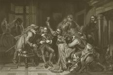 Charles I Insulted by Cromwell 's Soldiers-Hippolyte Delaroche-Giclee Print