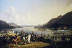 Passage of the Tagliamento in Front of Valvasone Led by General Napoleon Bonaparte-Hippolyte Lecomte-Giclee Print