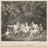 La Satyre Et Le Passant, 1819-Hippolyte Lecomte-Giclee Print