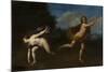 Hippomenes and Atalanta in a landscape by Francesco Albani-Francesco Albani-Mounted Giclee Print