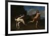 Hippomenes and Atalanta in a landscape by Francesco Albani-Francesco Albani-Framed Giclee Print