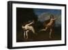 Hippomenes and Atalanta in a landscape by Francesco Albani-Francesco Albani-Framed Giclee Print