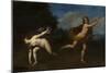 Hippomenes and Atalanta in a landscape by Francesco Albani-Francesco Albani-Mounted Giclee Print