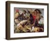 Hippopotamus and Crocodile Hunt, circa 1615-16-Peter Paul Rubens-Framed Giclee Print