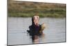 Hippopotamus, Khwai Concession, Okavango Delta, Botswana-Sergio Pitamitz-Mounted Photographic Print