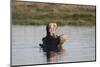 Hippopotamus, Khwai Concession, Okavango Delta, Botswana-Sergio Pitamitz-Mounted Premium Photographic Print