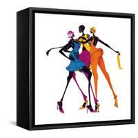 Hips, Hips, Hips-Shan Kelly-Framed Stretched Canvas