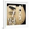 Hipshot Guitar-Richard James-Framed Art Print