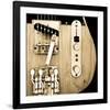 Hipshot Guitar-Richard James-Framed Art Print