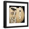 Hipshot Guitar-Richard James-Framed Art Print